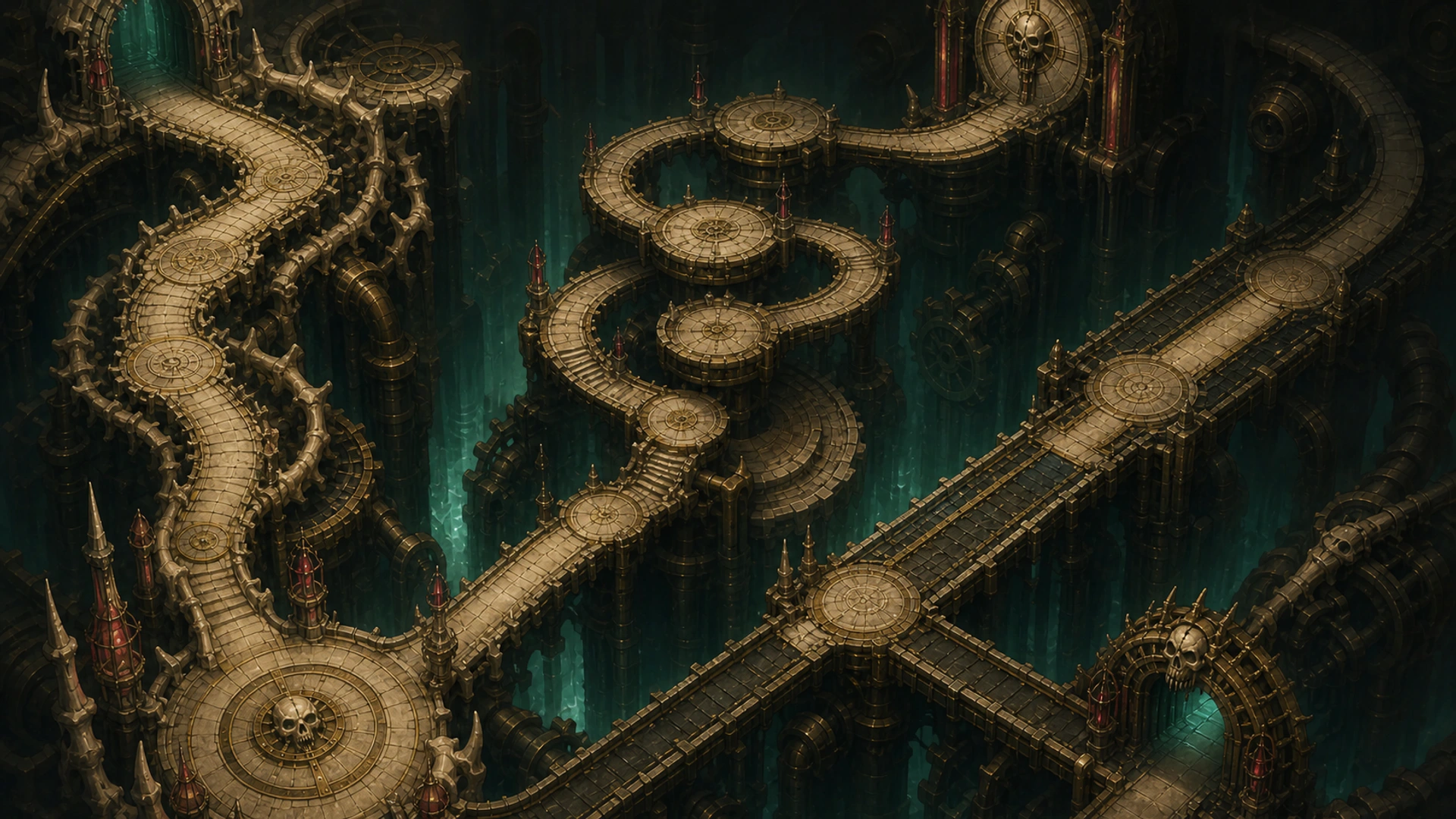 Map of Clockwork Ossuary