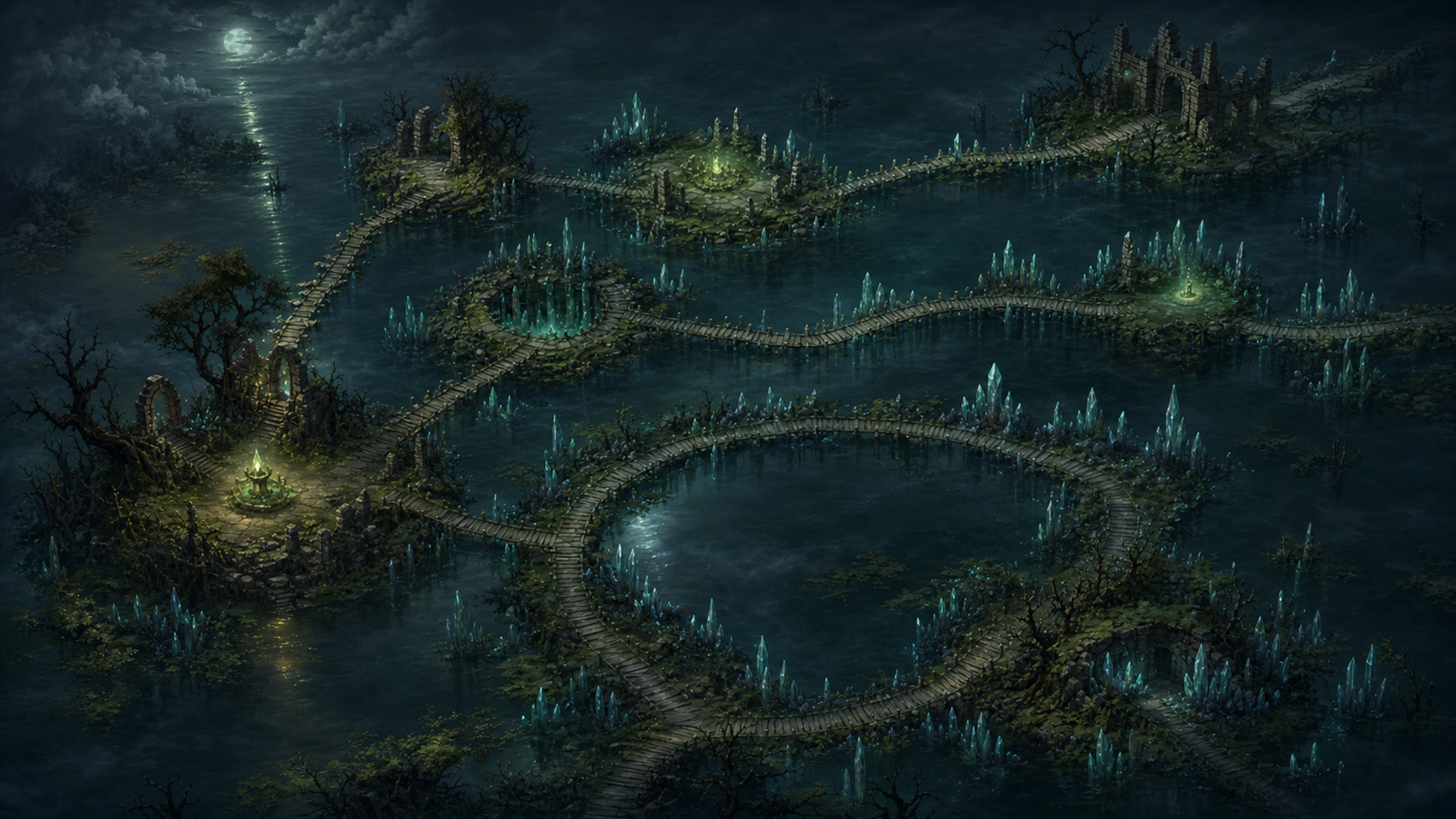 Map of Glass Mire