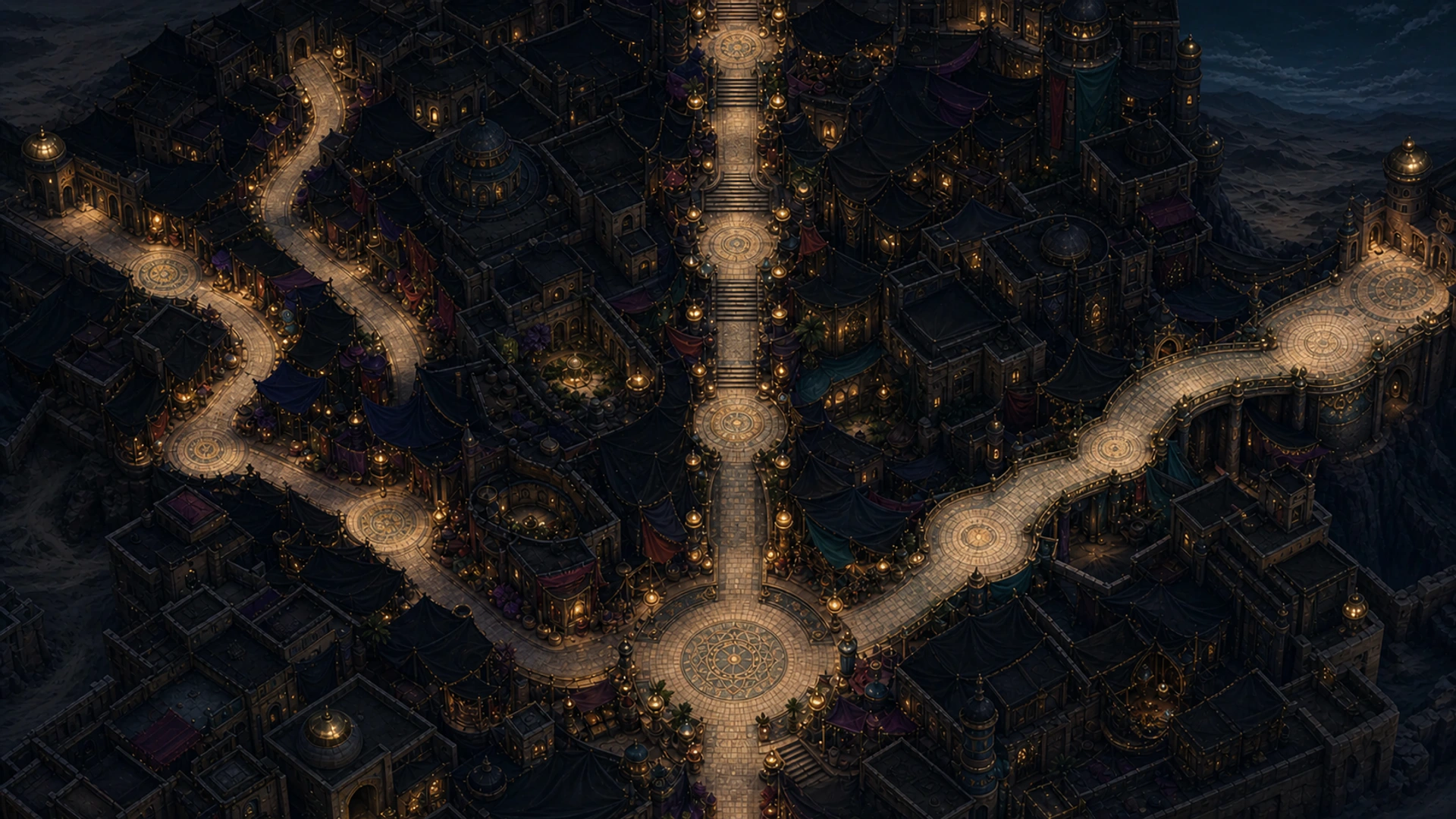 Map of Sable Bazaar