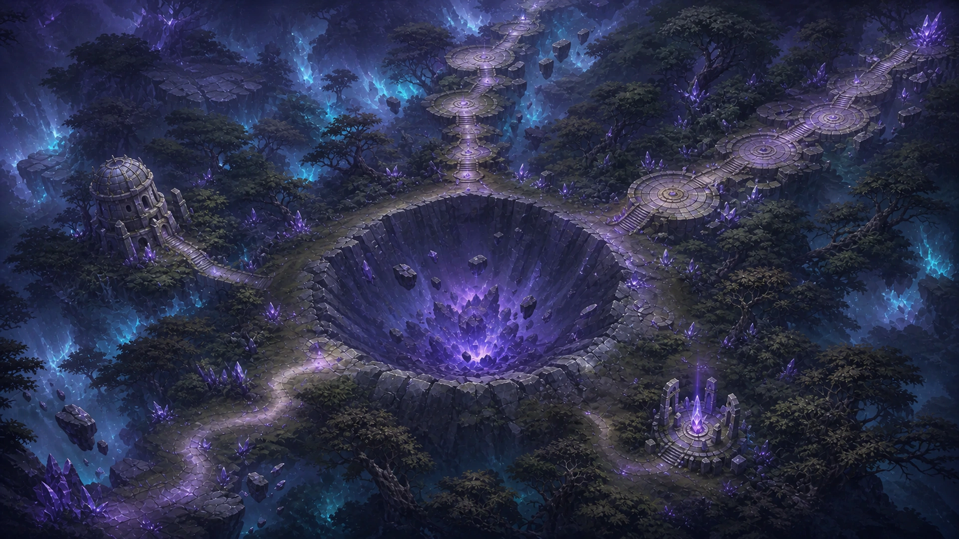 Map of Starfallen Vale