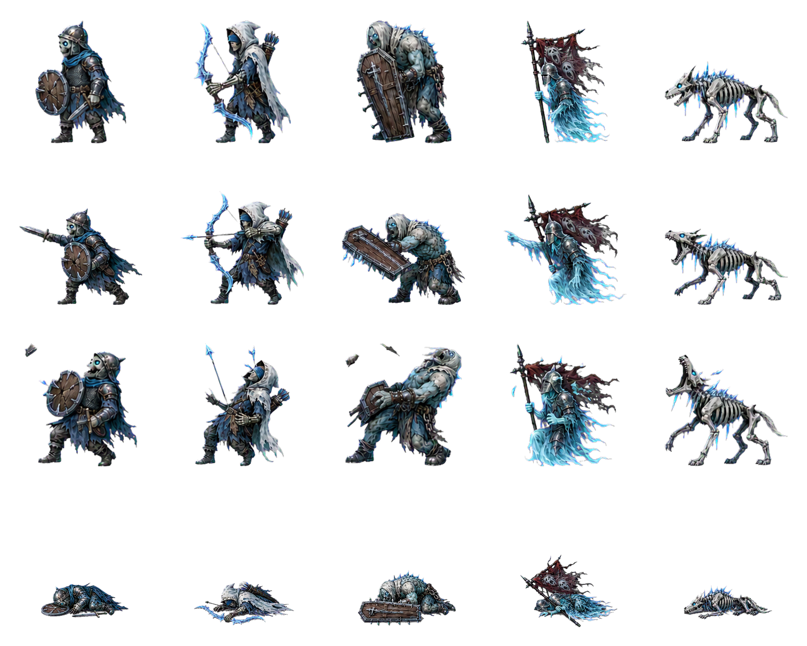Frostgrave March monsters