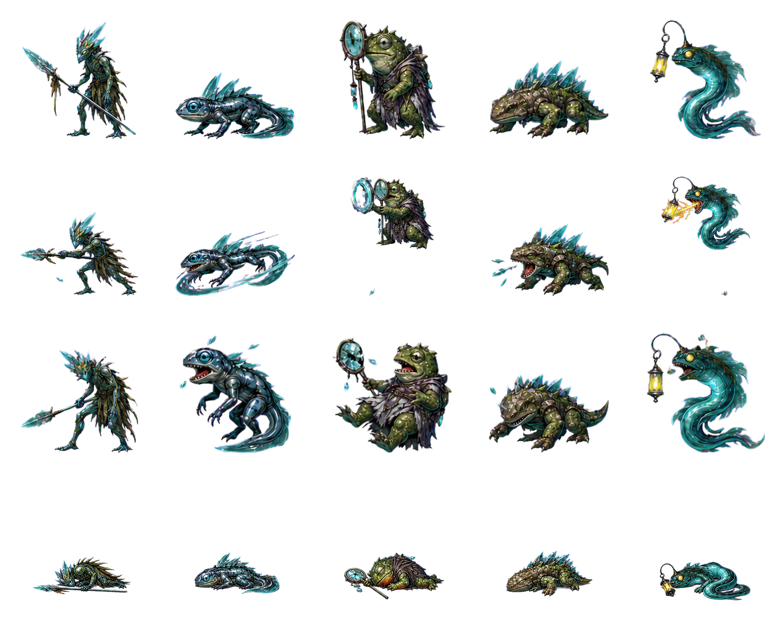 Glass Mire monsters