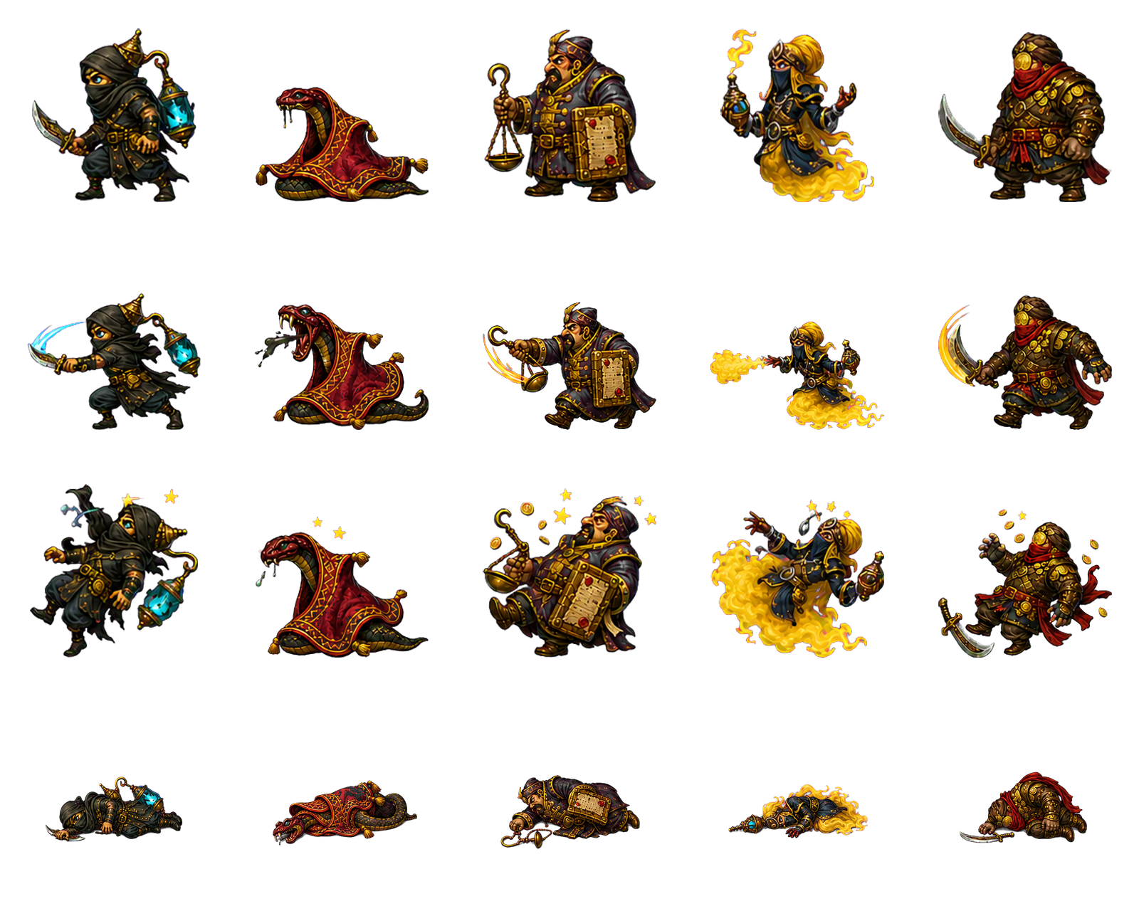Sable Bazaar monsters