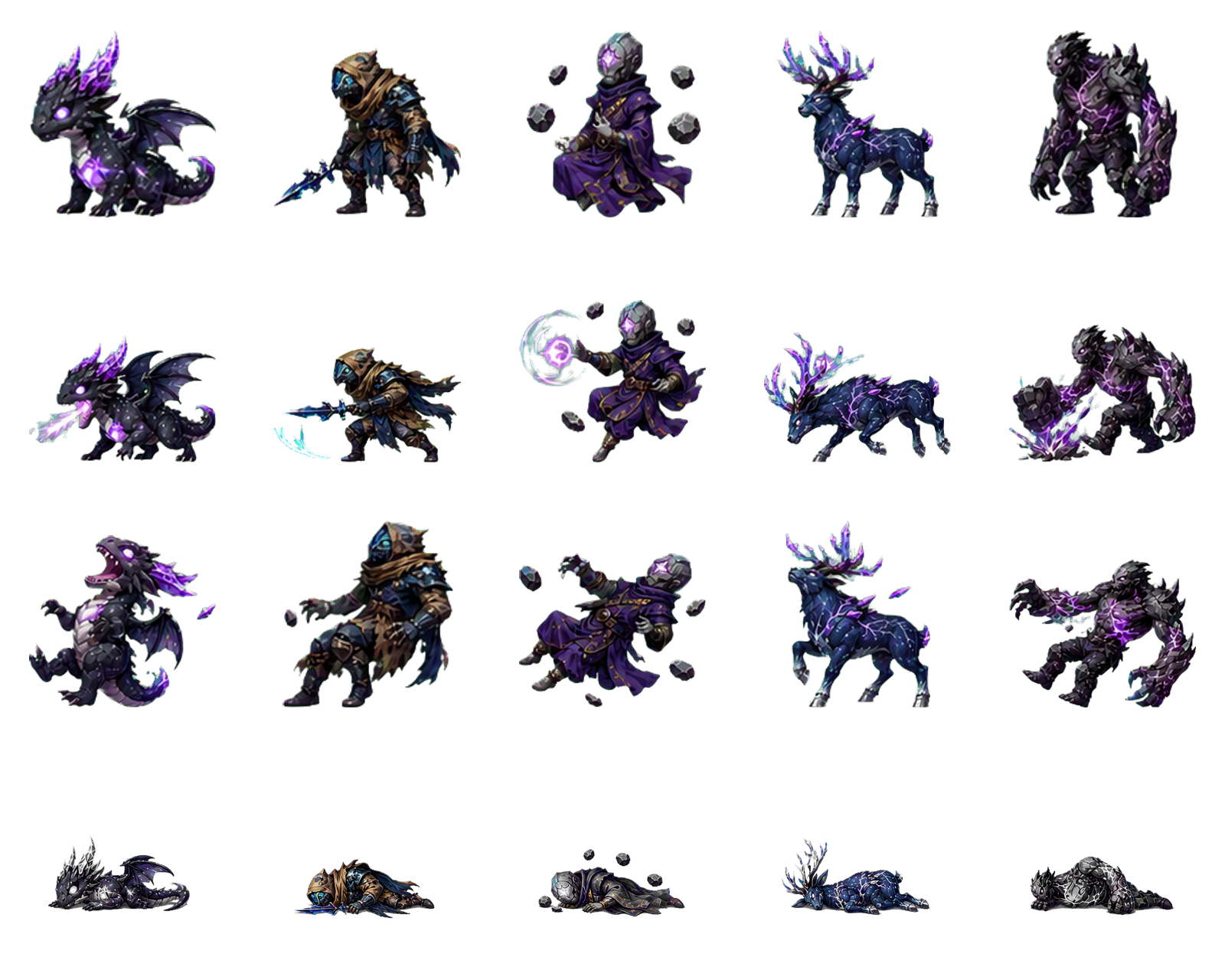 Starfallen Vale monsters