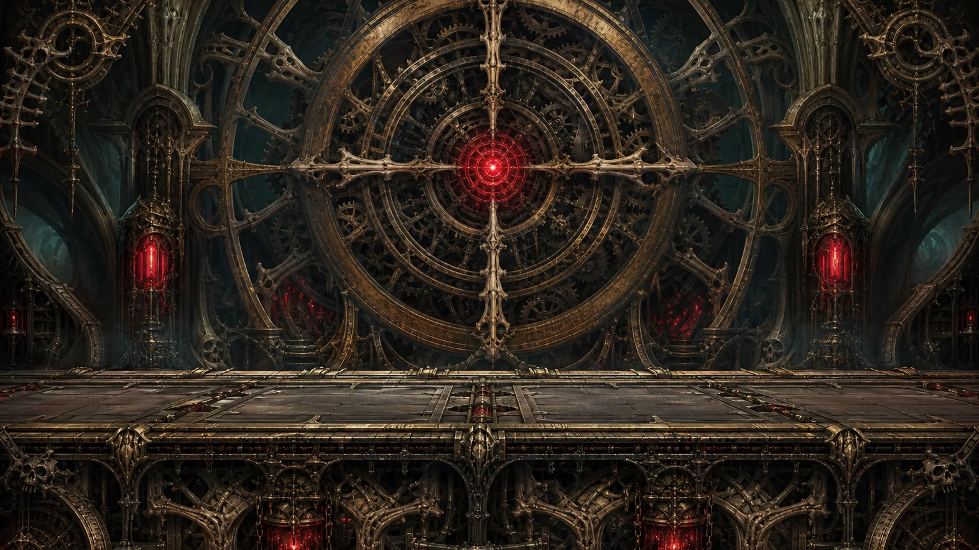 Clockwork Ossuary game environment
